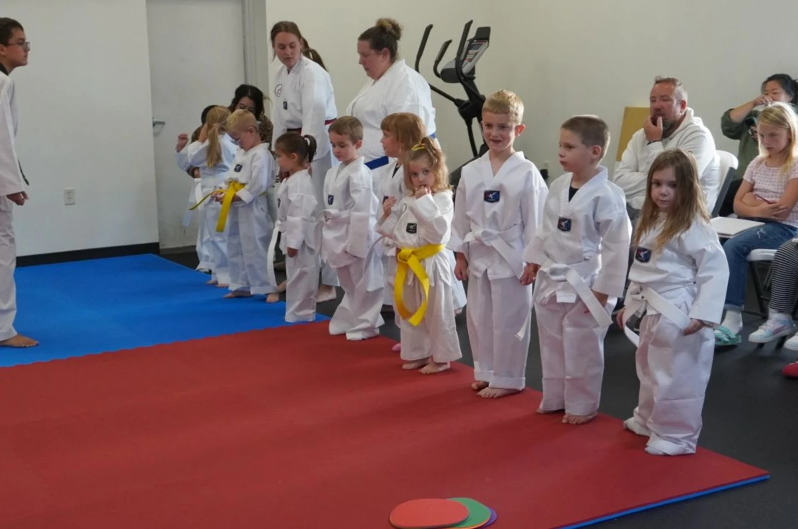 Kids getting fit and active through martial arts