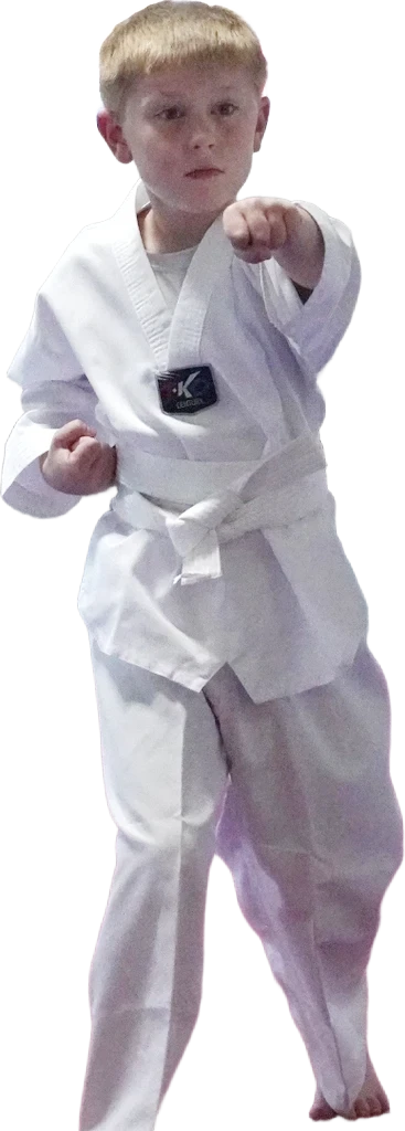 Kids martial arts student